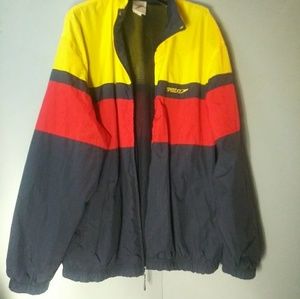 Speedo windbreaker zip up jacket